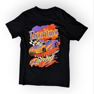 Doritos Racecar Black T-shirt Tee Cotton Men's Medium